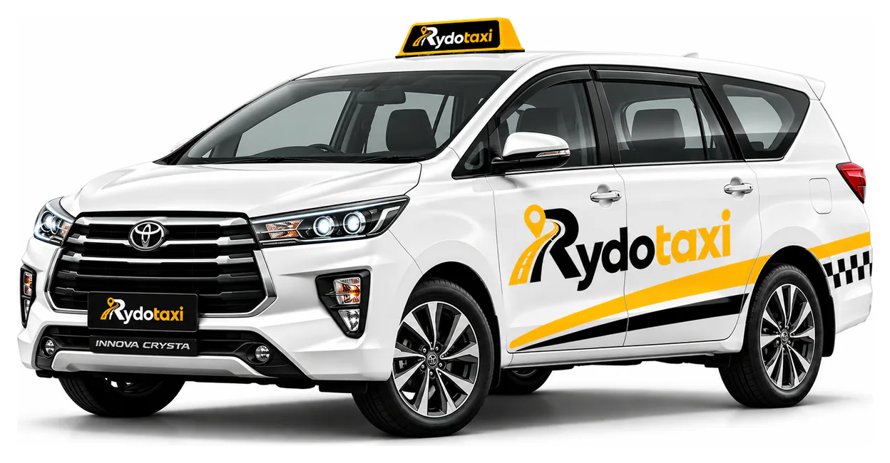 Rydotaxi Innova Crysta taxi